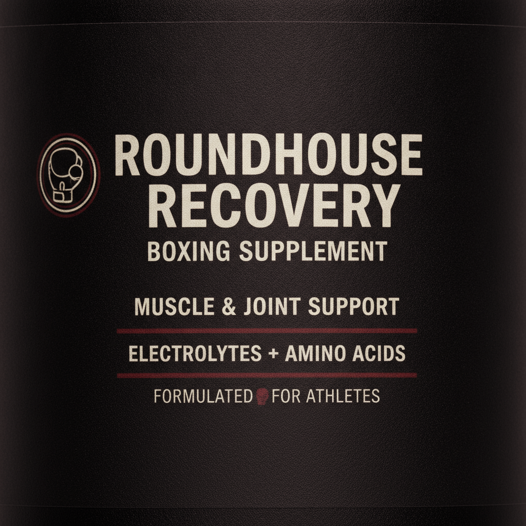 RoundHouse Recovery label detail